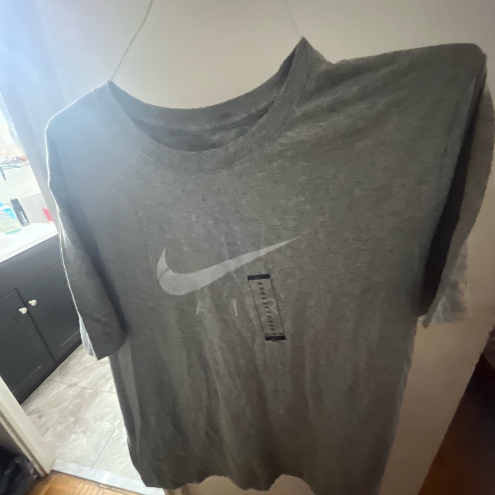 Nike Dark Gray Tee with Logo